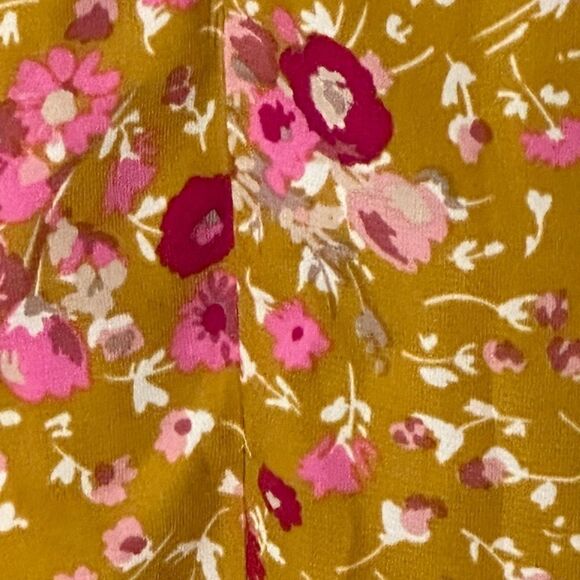 Lulu's Yellow Floral Midi Dress - Picture 8 of 8